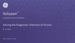 2019 ISUOG - Solving the Diagnostic Dilemma of Torsion (Dr. Sibal)