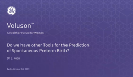2019 ISUOG - Do we have other Tools for the Prediction of Spontaneous Preterm Birth (Dr. Poon)