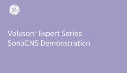 Voluson Expert Series SonoCNS Demonstration (2020)