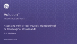 2019 - ISUOG - MTE session - Assessing Pelvic Floor Injuries_ Transperineal or Transvaginal Ultrasound (Jokubkiene) 