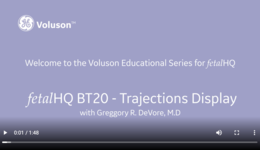 Voluson Fetal Heart - fetalHQ BT20 – Trajections Display (2020)