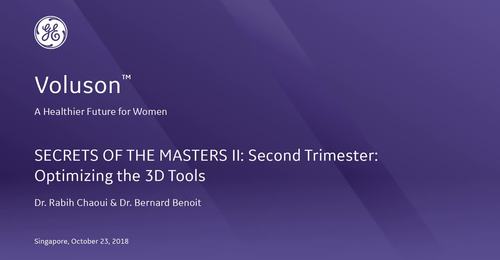 ISUOG 2018 - SECRETS OF THE MASTERS II: Second Trimester: ...
