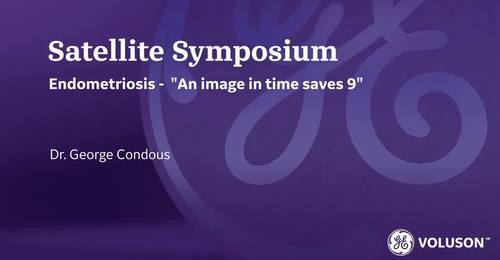 ISUOG 2021-Endometriosis "An image in time saves 9" (Dr. Condous)