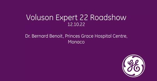 Voluson Expert 22 Roadshow-Dr Benoit