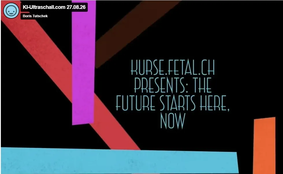 The future starts here, now